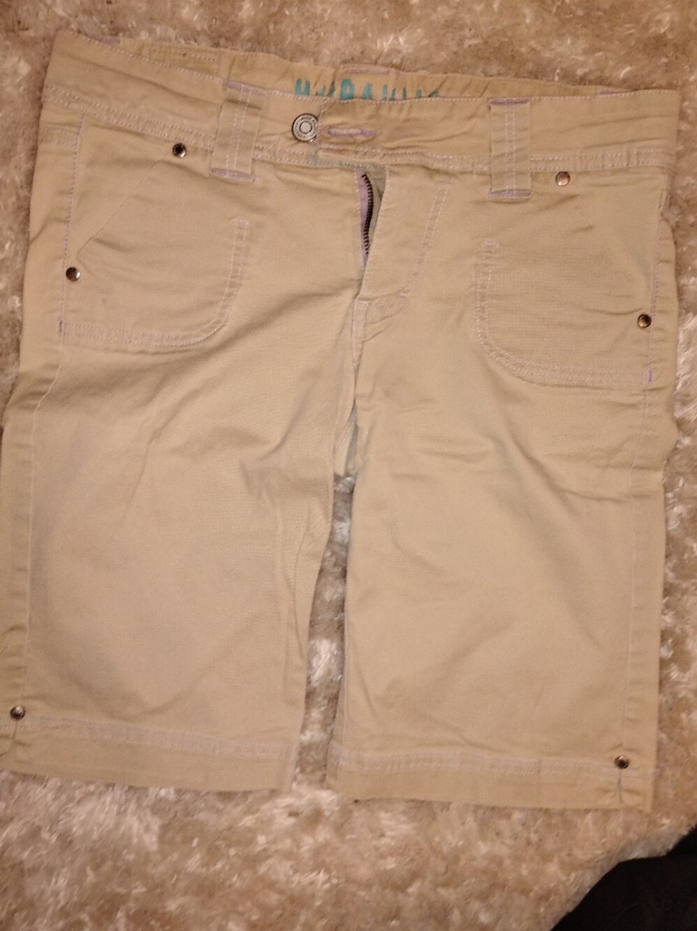 Vintage Hydrolic Knee-Length Shorts Size 7/8